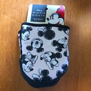 Minnie & Mickey Mouse PINK DISNEY 'Faces' 2pk Heat Resistant Oven Mitts - NWT